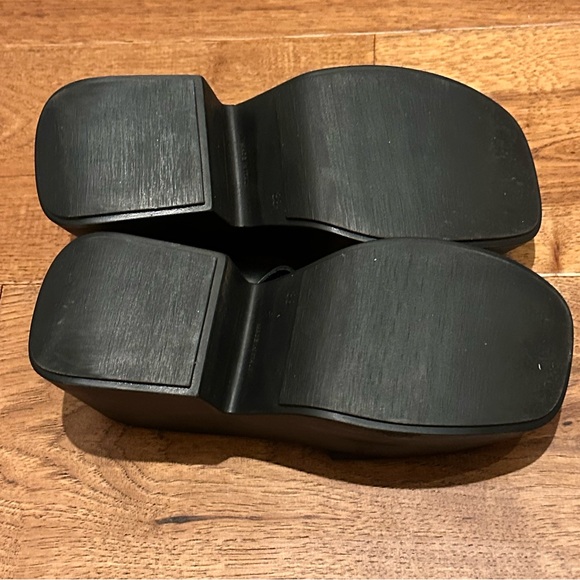 L'intervalle Leather Platform Sandals s7.5 - Picture 6 of 7